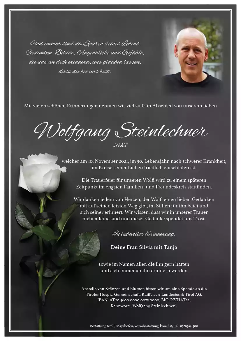 Parte von Wolfgang Steinlechner